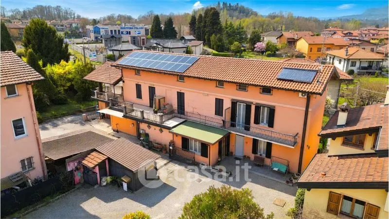 Vue aérienne - Triplex House with Garden in Bardello