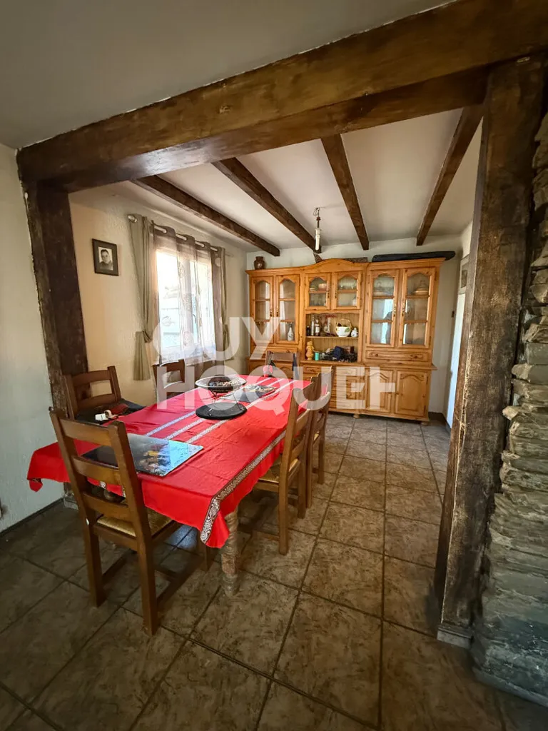 Sala da pranzo - Spacious Garden Apartment with Pool in Cabestany