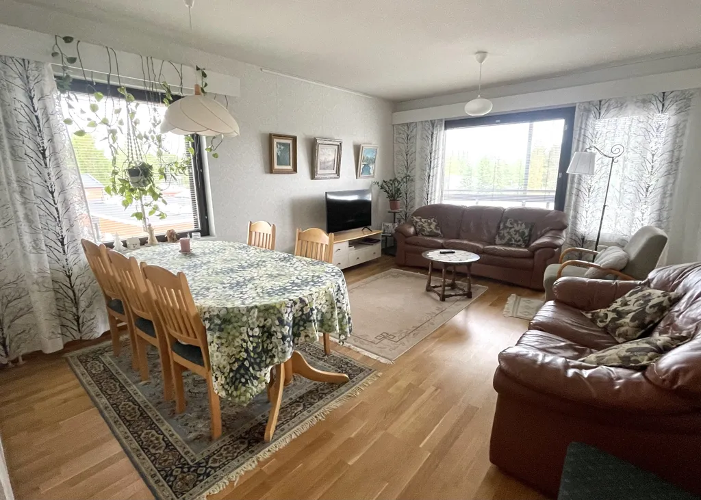 Soggiorno - Apartment with Lake View in Kuhmo