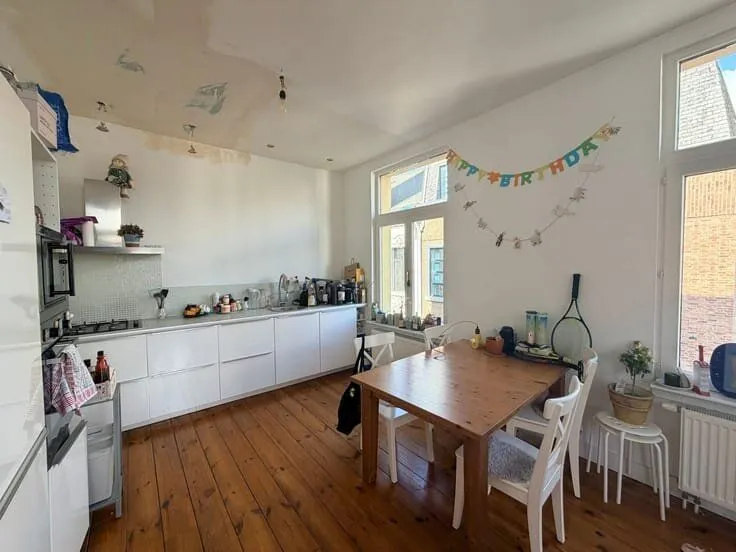 Köök - City Centre Apartment in Antwerp