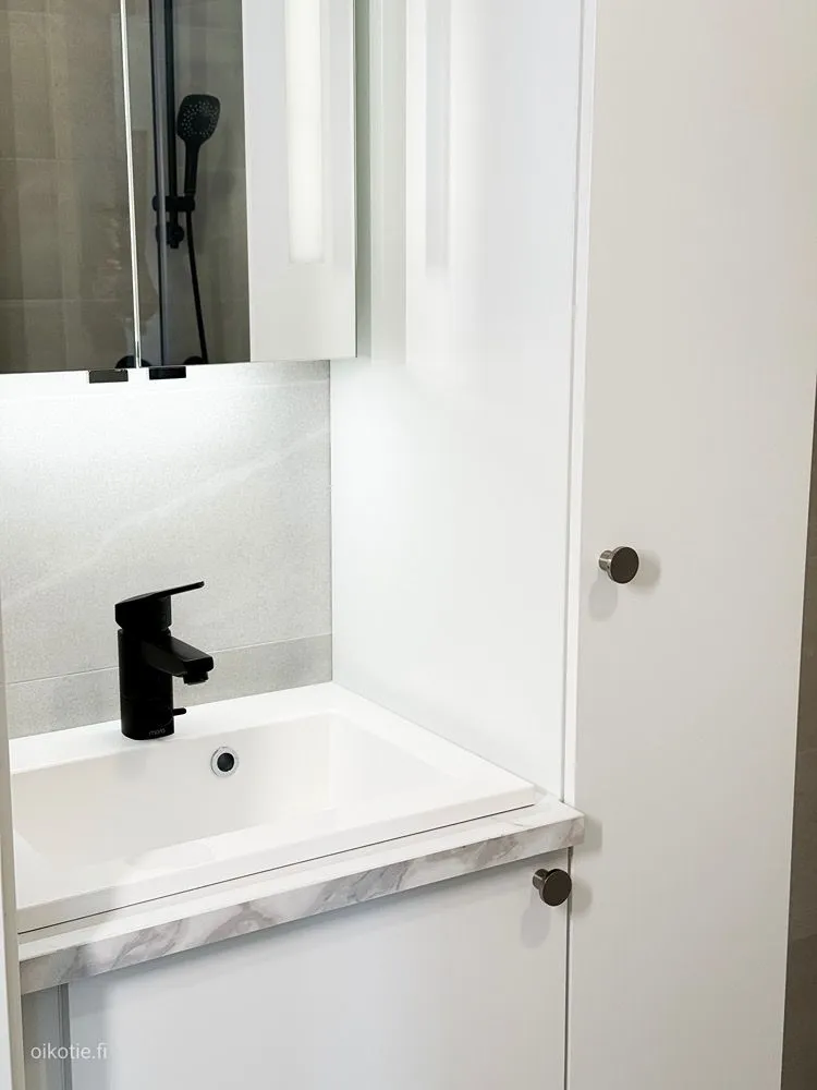 Salles de bain - Modern Apartment with Sauna in Tuusula