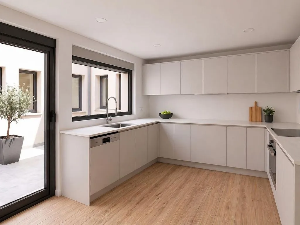 Cuisine - Apartment with Terrace and Garage in Onda
