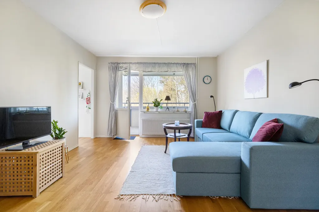 Séjour - Apartment with Balcony in Stockholm