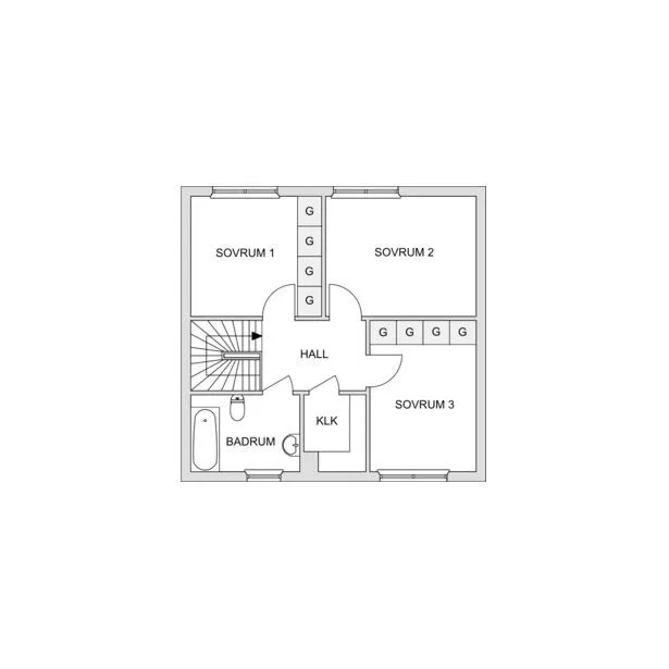 Plan - Chalet with Corner Plot in Herrhagen