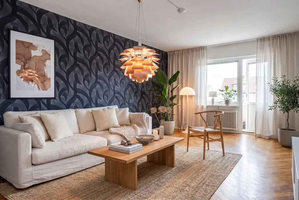 Soggiorno - Apartment with Balcony in Halmstad