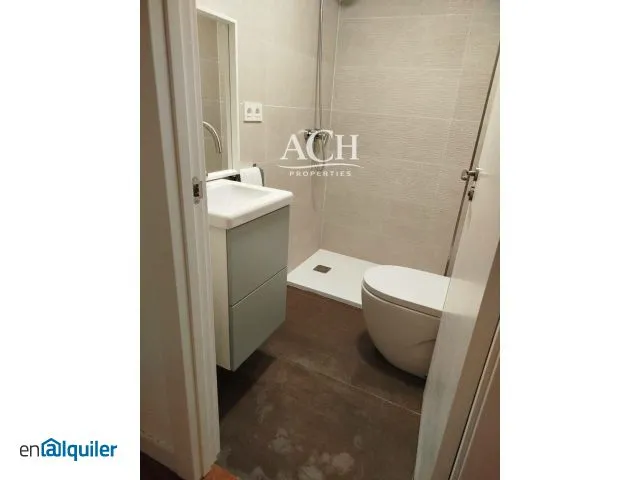 Salles de bain - Furnished Apartment with Terrace in Algorta
