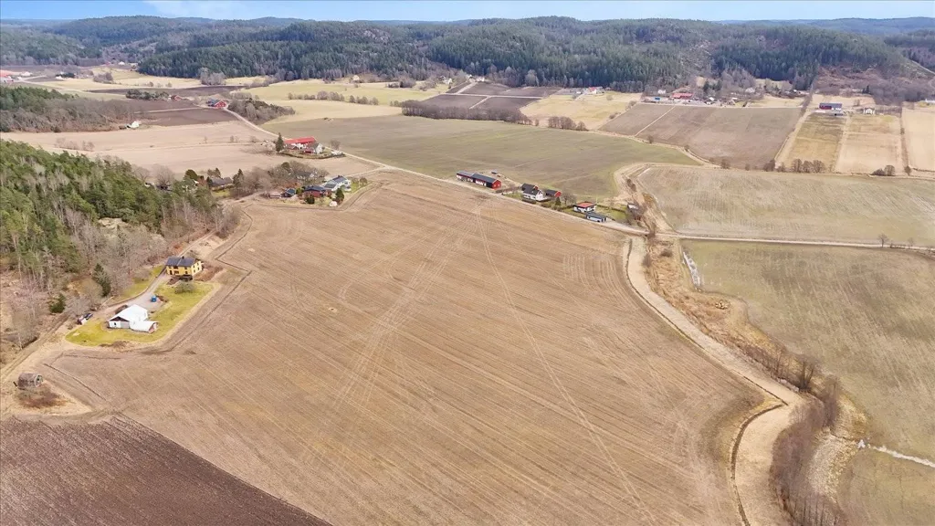 Aerial - Historic House with Garden in Uddevalla