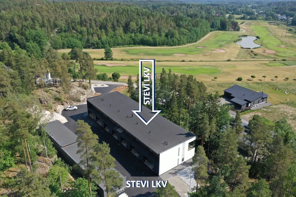 Vista aerea - Modern Apartment with Garden in Naantali