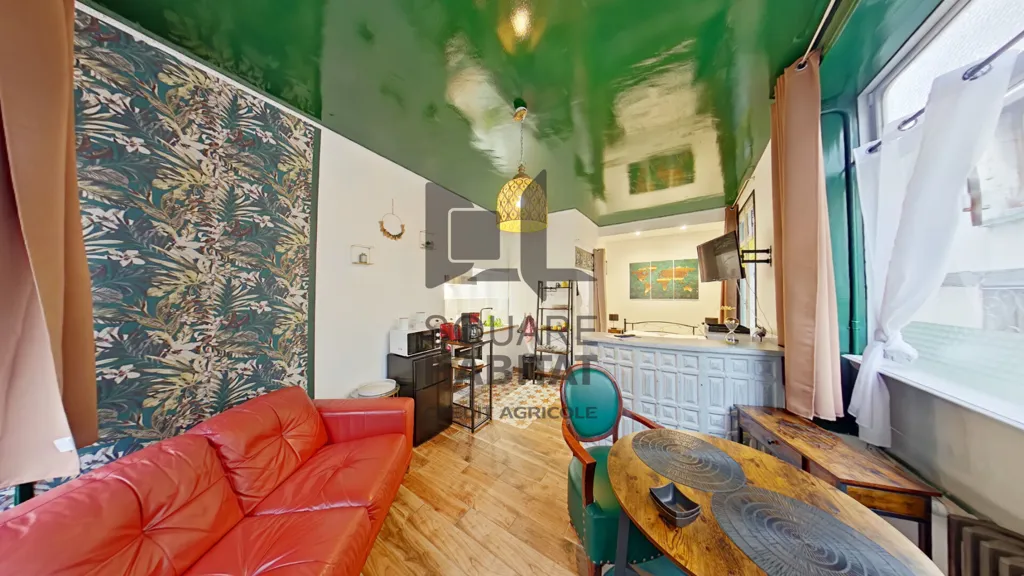 Living Room - Character House with Studio in Chinon