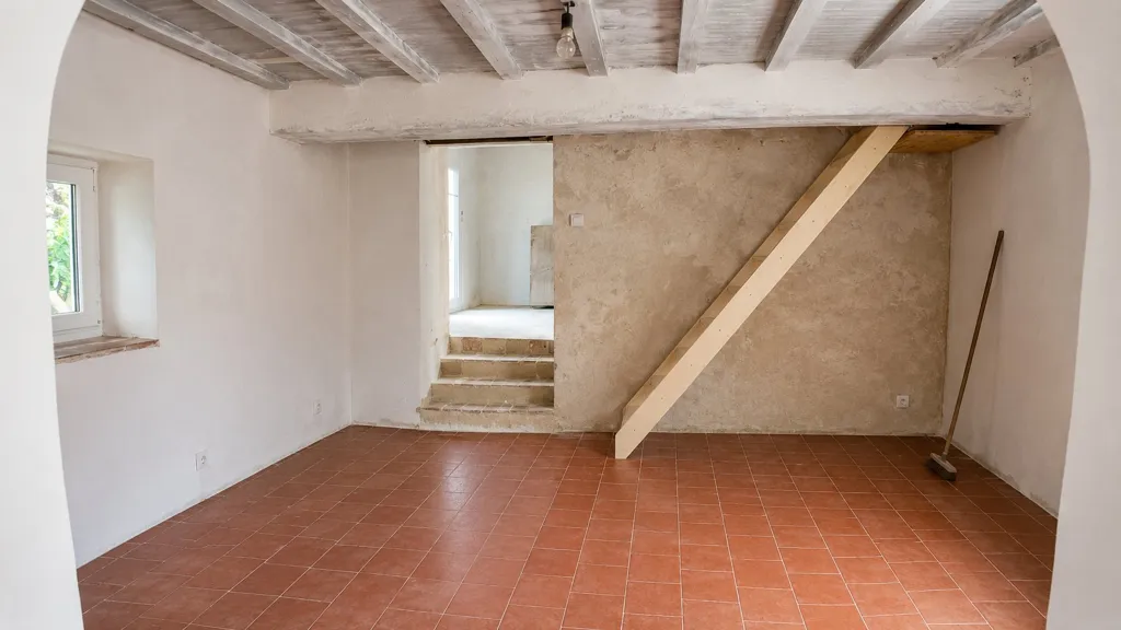 Pièces - Maison avec 3 Garages à Louzes