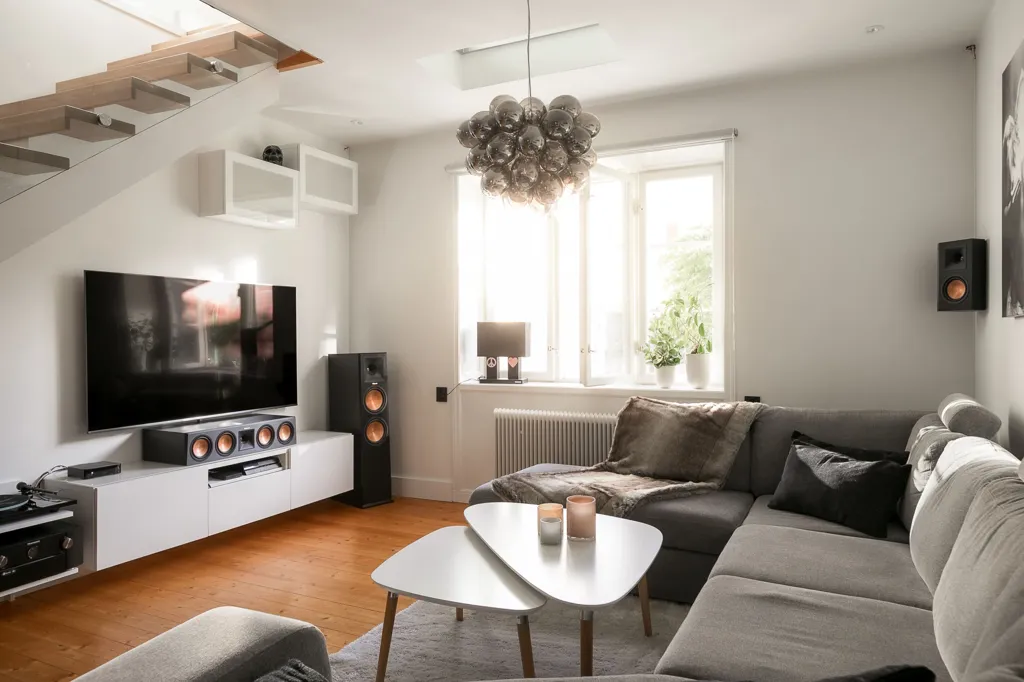 Séjour - Turn-of-the-Century Apartment with High Ceilings in Söder