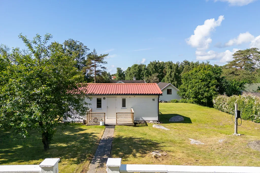 Õhuvaade - 1-Storey Villa with Garden in Åsa
