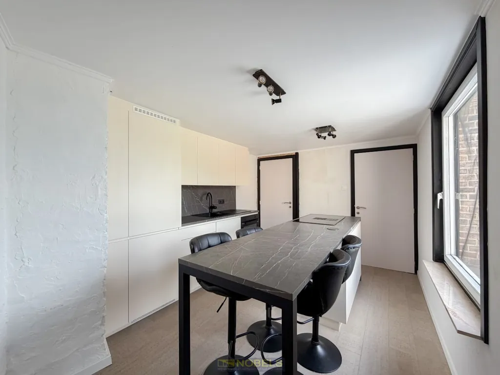 Köök - Half-Open House with Spacious Garden in Sint-Maria-Oudenhove