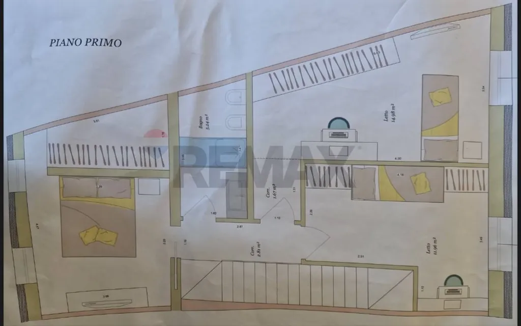 Plan - Terrace Villa in Commessaggio