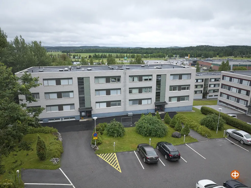 Õhuvaade - One-Bedroom Flat with Garden Access in Halikko