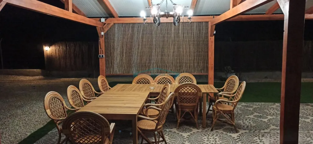 Terrasse - Villa with Pool in Rural Elche
