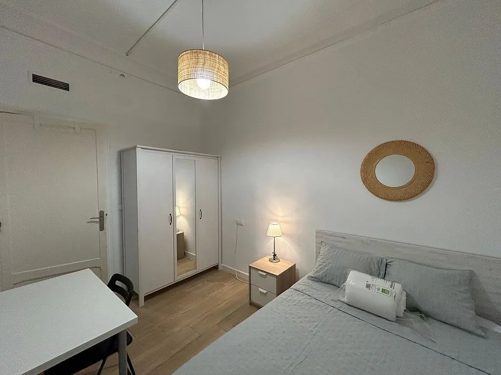 Camere da letto - Furnished Flat with Lift in Sant Francesc