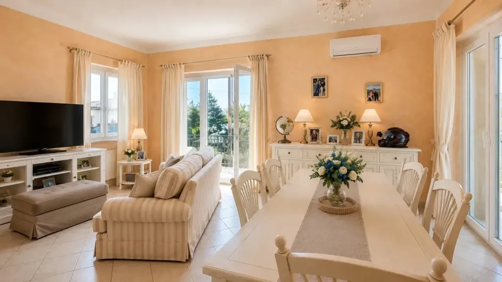 Dining Room - Detached Villa with Dual Apartments in Massarosa