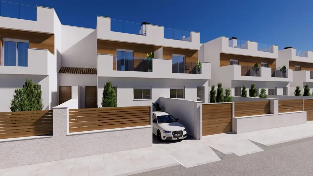 Extérieur - Semi-Detached Villa with Pool in Los Alcázares