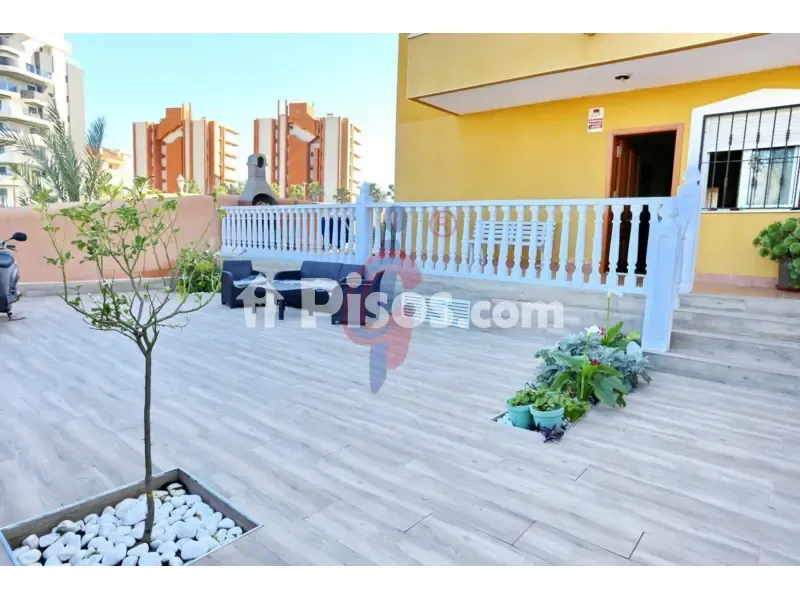 Terrasse - Ground Floor Apartment with River View in Guardamar