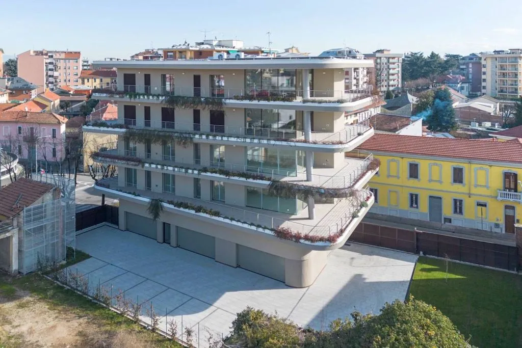 Aerial - Luxury Flat with Terrace in Busto Arsizio