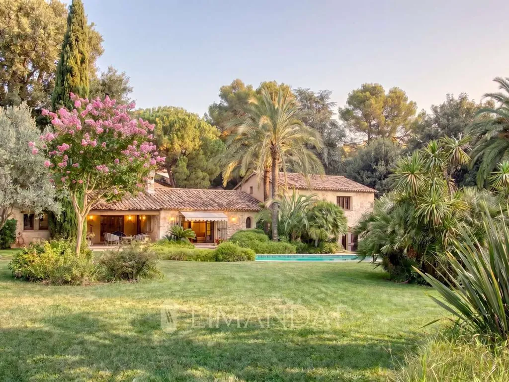 Jardin - Villa avec Parc et Piscine à Saint-Paul-de-Vence