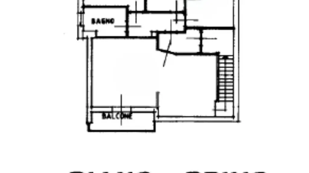 Planimetria - Rustic Apartment with Lake View in Clusane, Iseo