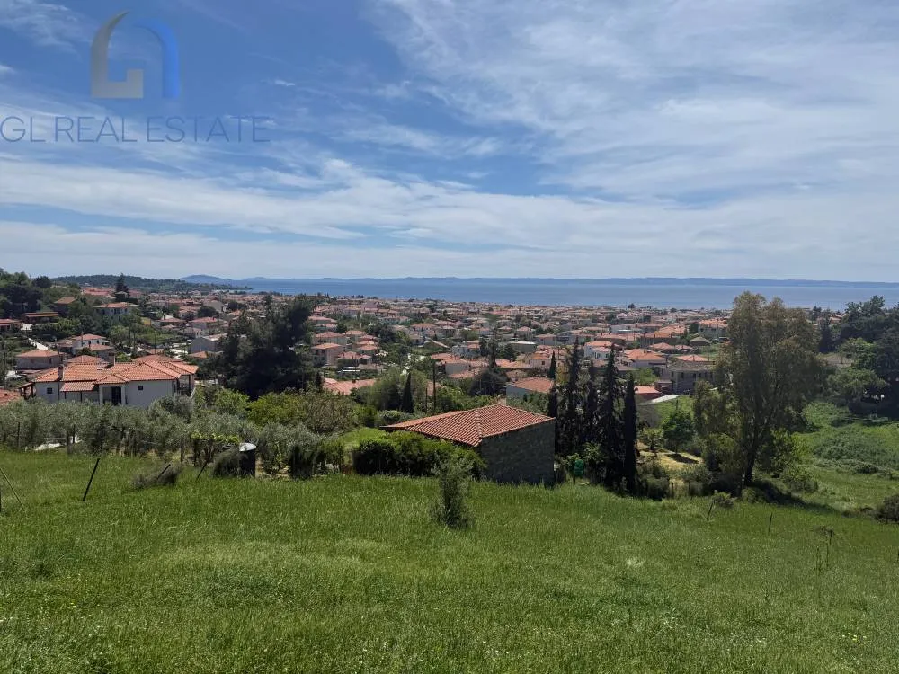 Aed - Amphitheatre Plot with Sea View in Sithonia