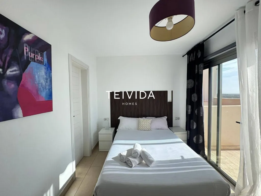 Bedrooms - Penthouse with Sea View in Palm-Mar