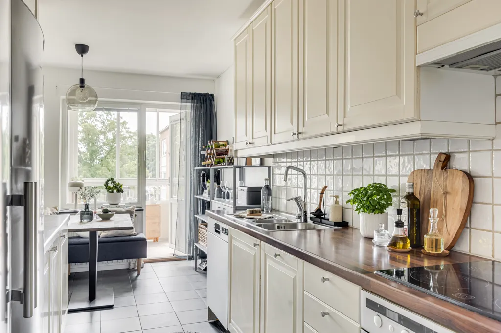 Cucina - Corner Apartment with South-Facing Balcony in Lomma