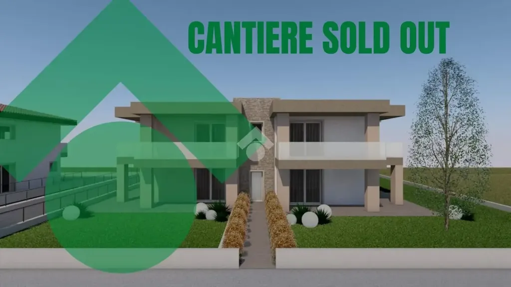 Newly Built Triplex with Garden in Rovato