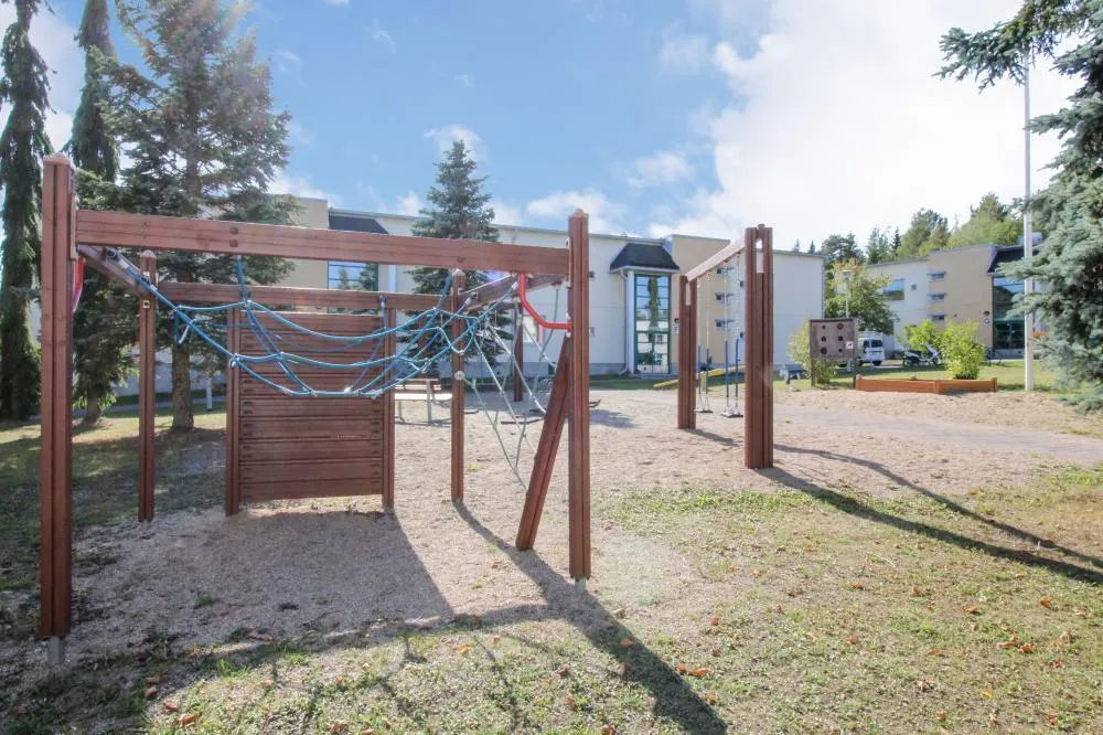 Garden - Apartment with Balcony and Sauna in Kuopio