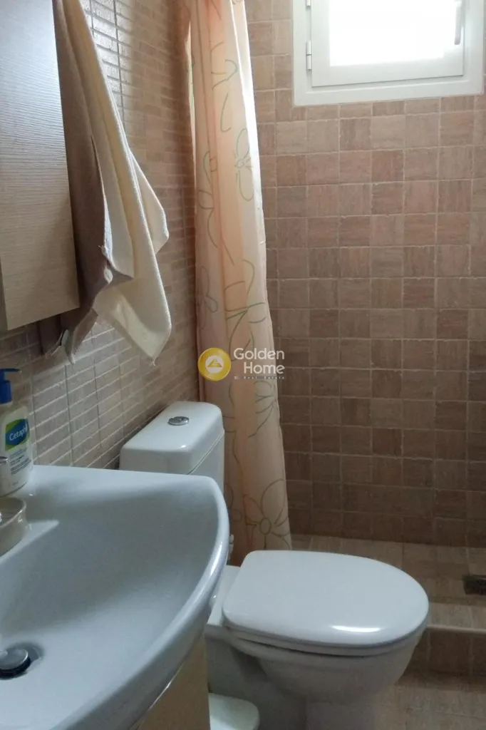 Salles de bain - Petra-constructed Villa with Sea View in Kymi Centre