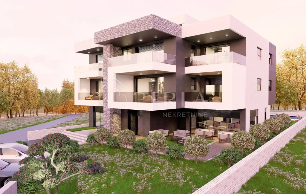 Modern Apartment with Sea View in Bibinje