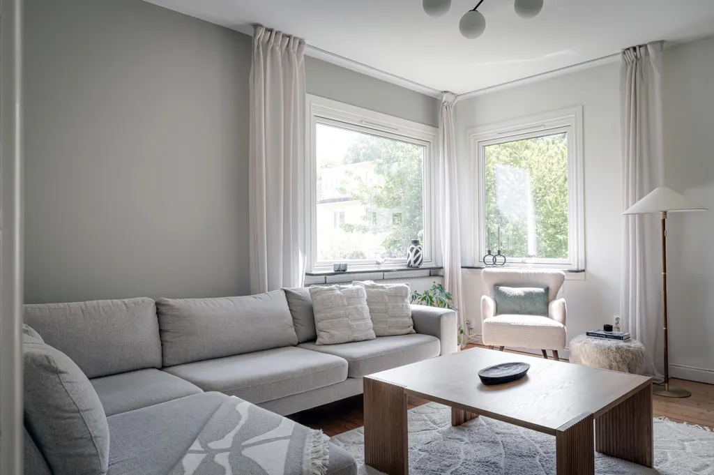 Soggiorno - Charming Two-Bedroom Flat in Flats Villa, Gustavsgatan