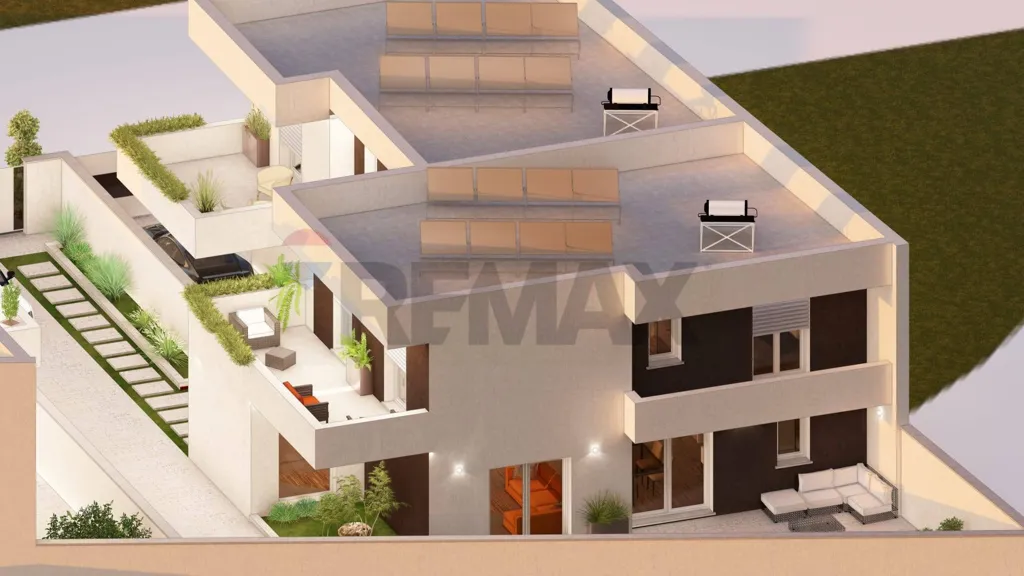Contemporary Villa with Garden in Copertino