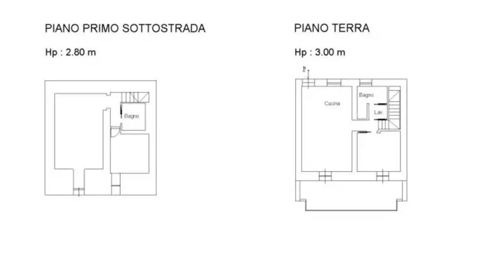 Terraced House with Sea Access in Scilla
