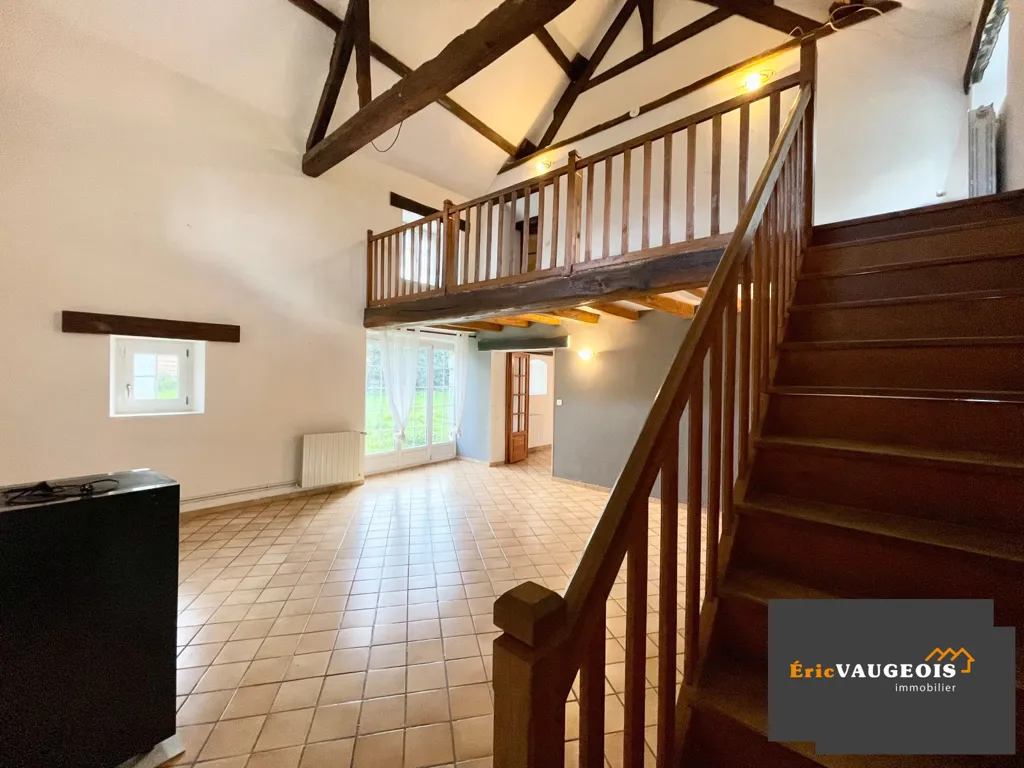 Séjour - Maison Briarde avec Jardin à Mauperthuis