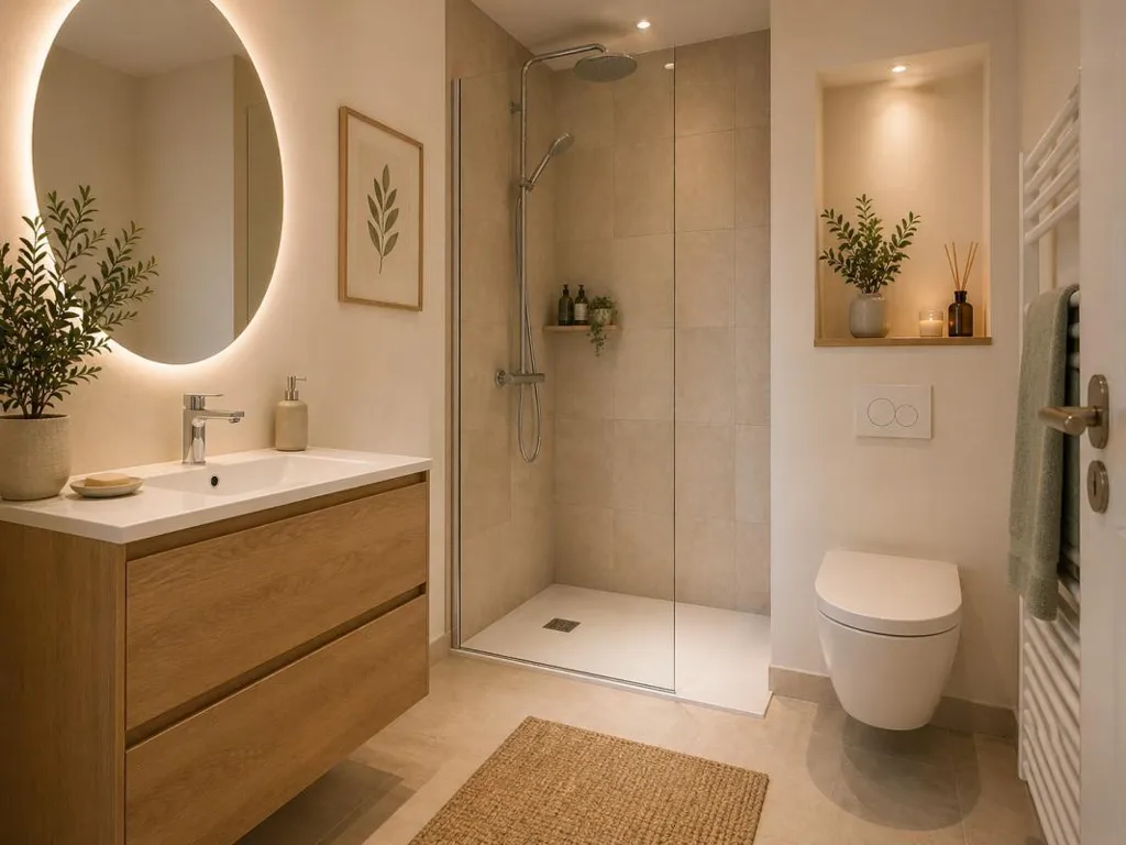 Salles de bain - Duplex 3 Pièces avec Terrasse et Parking à Meudon