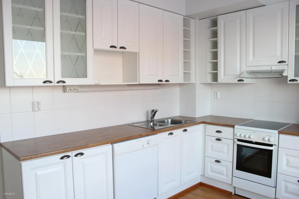 Cucina - Apartment with Sauna in Etelätulli, Oulu