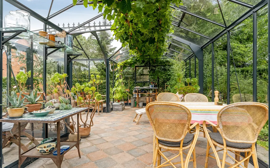 Terrasse - Rustic Redbrick Villa with Garden in Nakskov