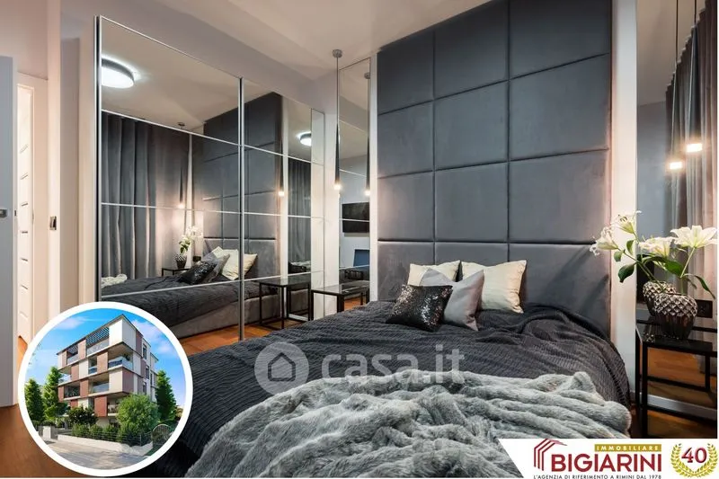 Chambres - Trilocale with Balcony in Rimini