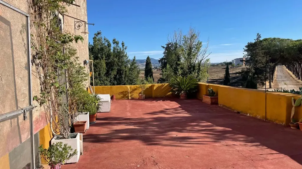 Terrasse - Studio Apartment with Private Garden in Rome
