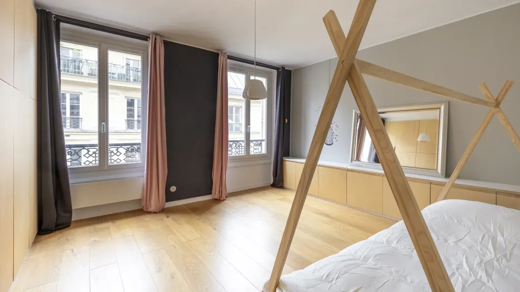 Camere da letto - Luxury Duplex with Balcony in Paris 9th