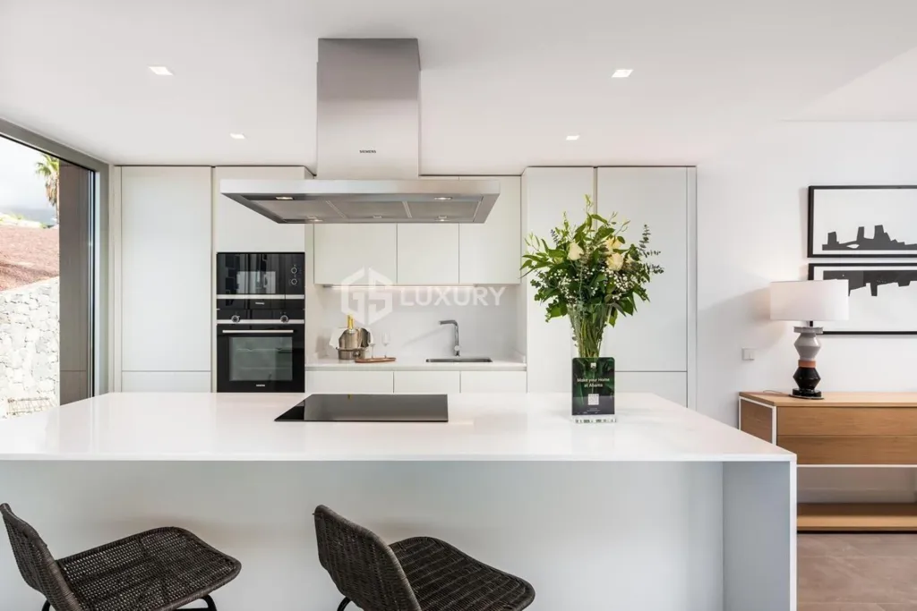 Köök - Luxury Duplex with Ocean View in Abama
