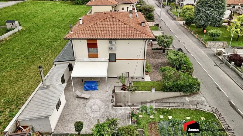Aerial - Bifamiliar House with Garden in Zanè