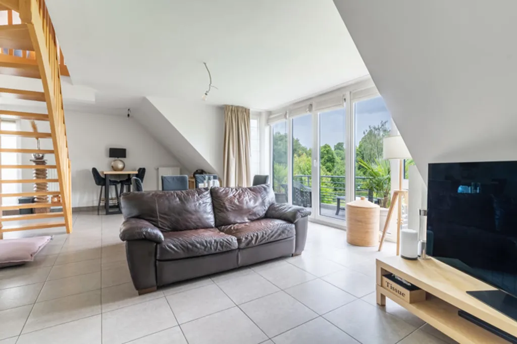 Soggiorno - Duplex with Terraces in Ottignies-Louvain-La-Neuve