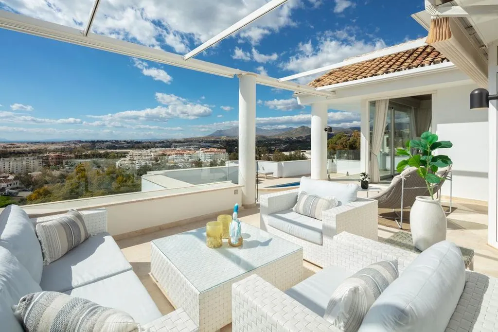 Terrasse - Luxury Villa with Sea Views in Marbella