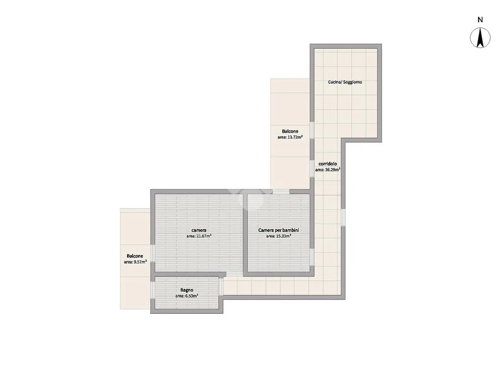 Plaan - Bright Apartment with Balcony in Ceglie Messapica
