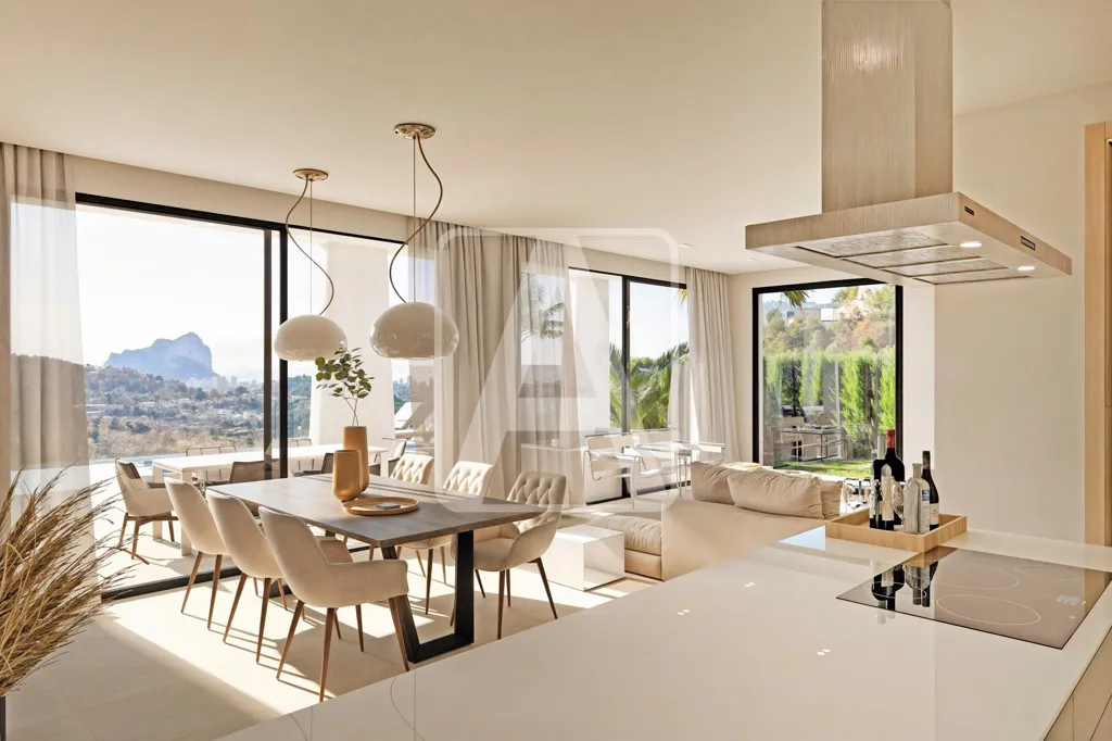 Salle à manger - Modern Villa with Sea View in Calpe
